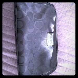 Coach makeup bag